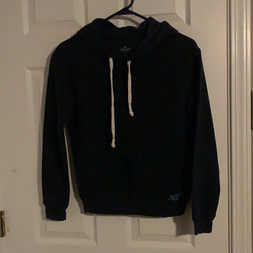 American Eagle sweatshirt hoodie navy